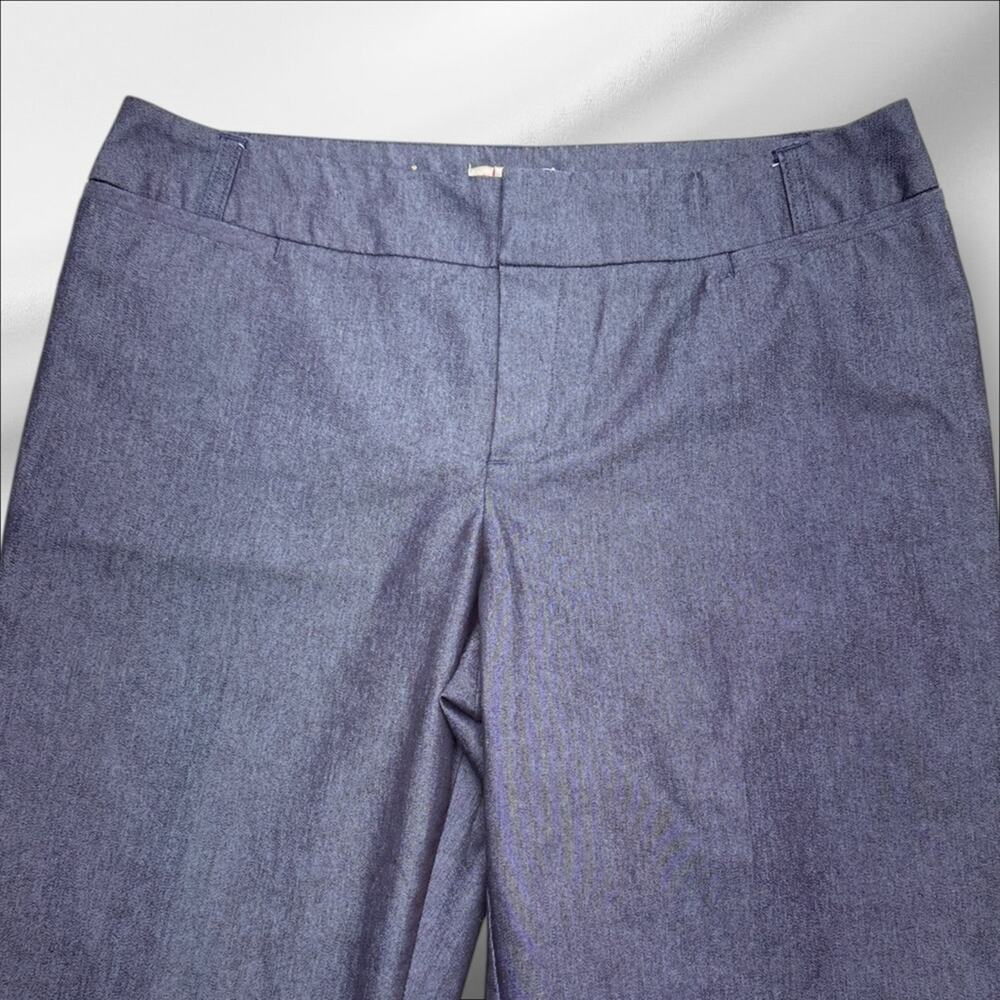 MERONA Women’s 12 Blue Straight Leg Pant FIT 2